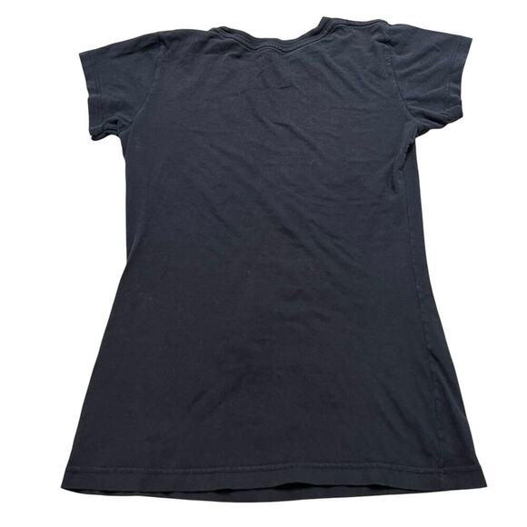 Young and Reckless Women’s Large Logo Print Graphic T-Shirt Tee - size S - Picture 2 of 4